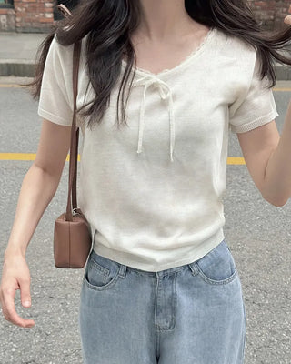 Ribbon Lace Summer Knit