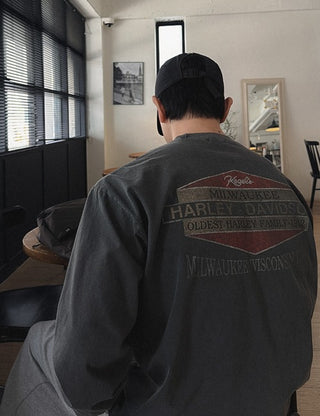 90 Pigment Long Sleeve Tee (2 colors)