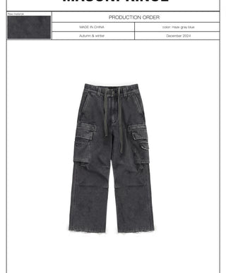MASONPRINCE Washed Cargo Pants