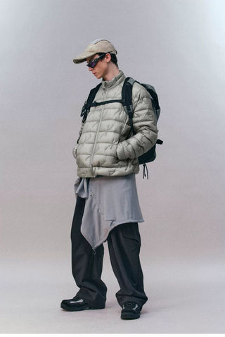 [Monterest] Packable Stand Collar Down Jacket