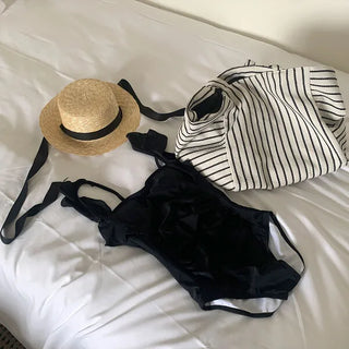 Ribbon Rattan Hat