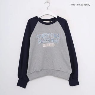 Colored Sleeveless Lettering Sweatshirt