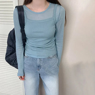 Ribbed sleeveless