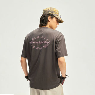 [Monterest] Quick-Dry Star Print Relaxed Fit Tee