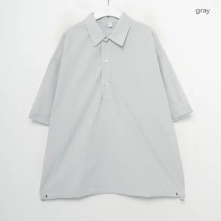 (Unisex) String Button Shirt
