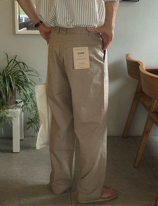DUDE Standard Summer Cotton Pants (4 colors, M~L)
