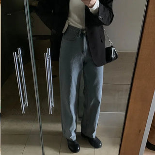 Light blue denim pants