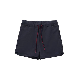 [Monterest] Drawstring Logo Embroidered Sweat Shorts