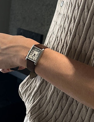 High square watch (2 colors)