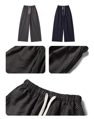 [NECY] Mini Dot Allover Print Wide Pants (2color)