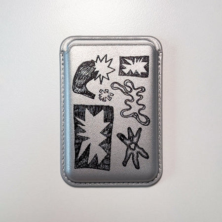 NEWTOPIA_BioDoodle Card Wallet (WH)