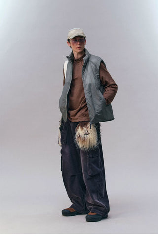 [Monterest] Water-Resistant Padded Stand Collar Vest