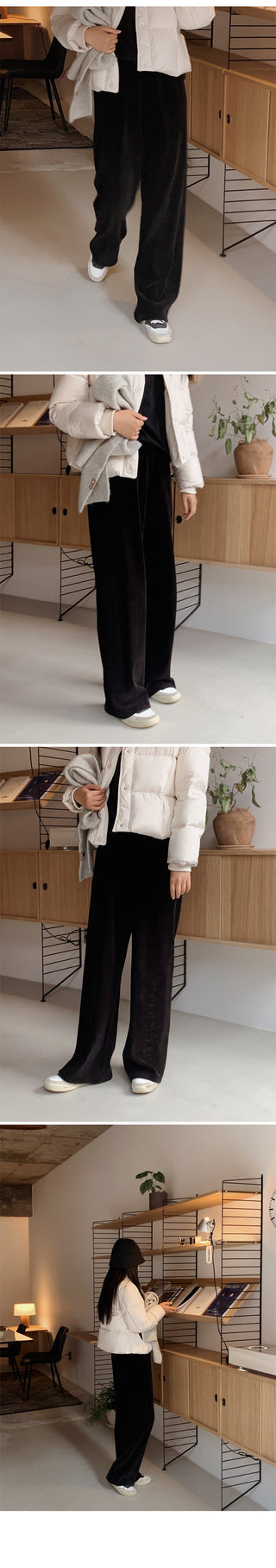 (basic/long) Corduroy Training Pants - 4 colors