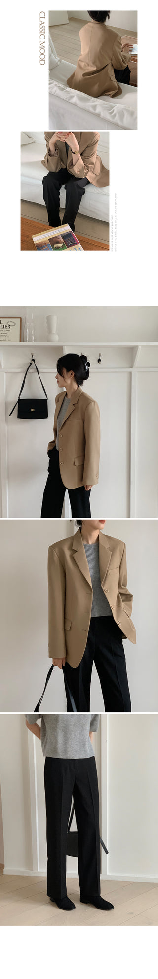 (basic/long) Straight slacks - 4 sizes