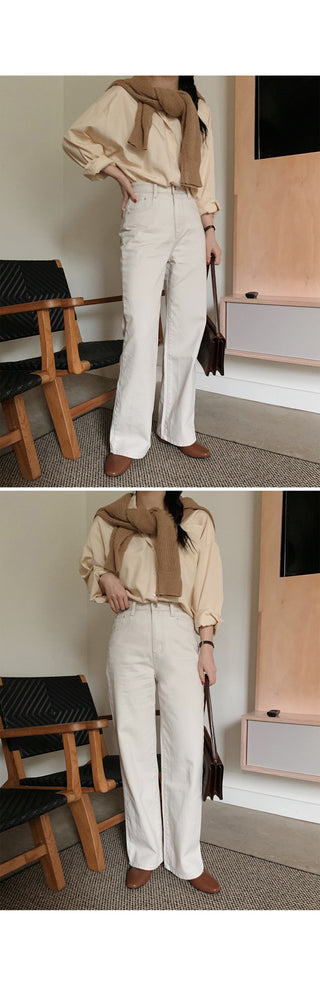 (basic/long) Denim Pants - 4 sizes