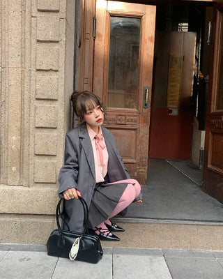 Oversized tailored jacket