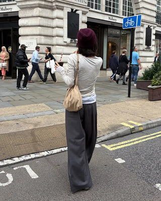 Side-button slacks