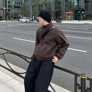 Wool short jacket