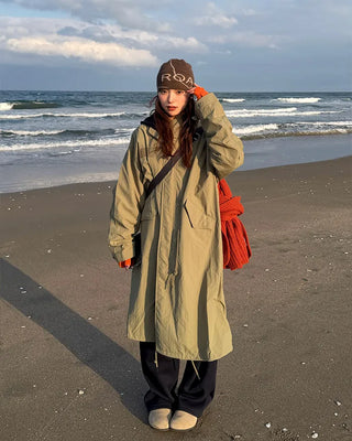 Long mod coat