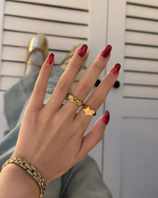 Star motif ring