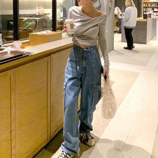 Asymmetrical Drape T-Shirt