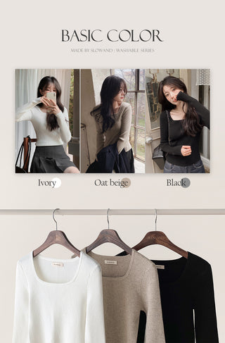 Semi-square knit