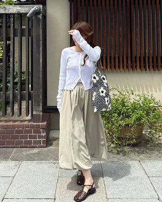 Balloon bunning long skirt