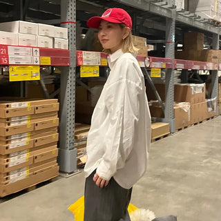 2-Pocket Oversized Shirt