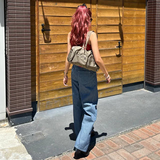 2-Pocket Big Shoulder Bag