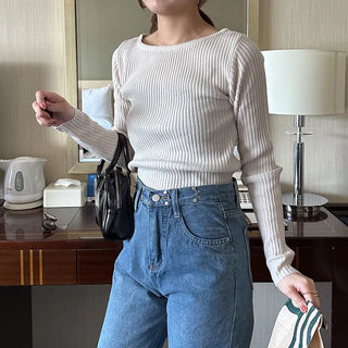Slim Ribbed Top