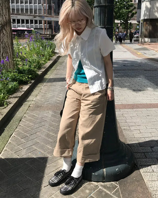 Wide Capri Pants