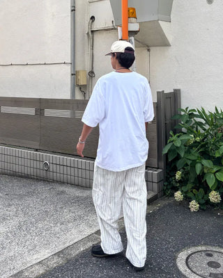 Striped Banding Pants