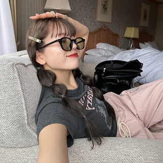 Pointed sunglasses