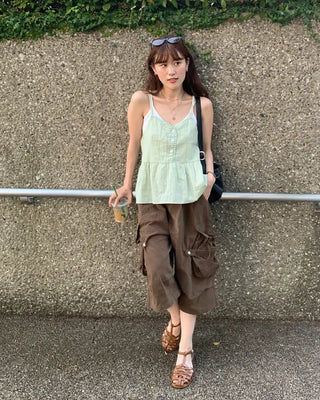 Lace camisole blouse