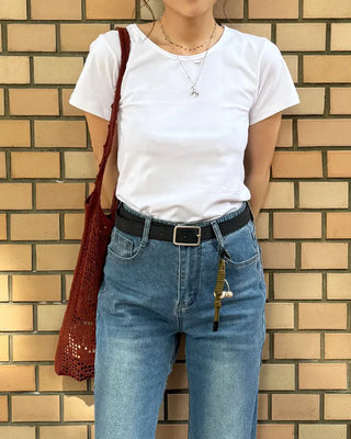 Basic crew neck T-shirt
