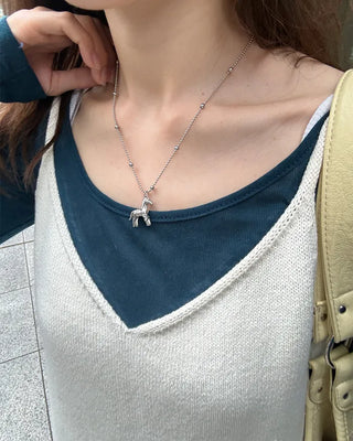 Horse charm necklace