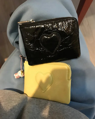 Heart Card Case Keyring