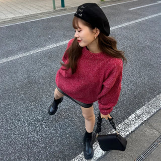 Round neck knit