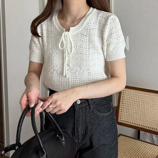 Punched Ribbon Knit