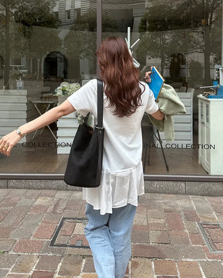 Square Big Shoulder Bag