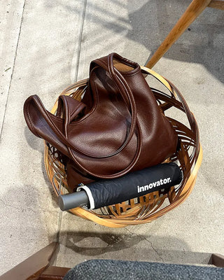 Eco-leather Triangle Shoulder Bag
