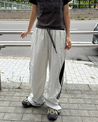 Side Round Point Windbreaker Pants