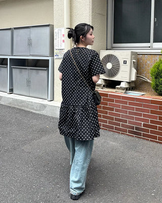 Polka Dot Midi Dress
