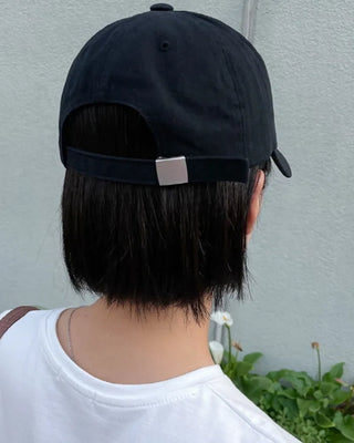 B cotton ball cap