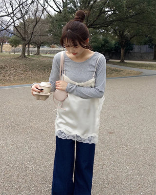 Lace Point Sleeveless