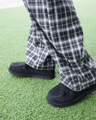 Suede loafers