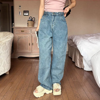 Denim with waist buckle