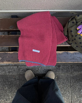 Dangle color muffler