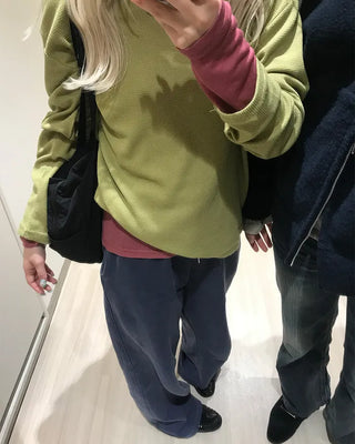 Pigmented sweatpants