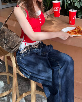 Lace-layered sleeveless